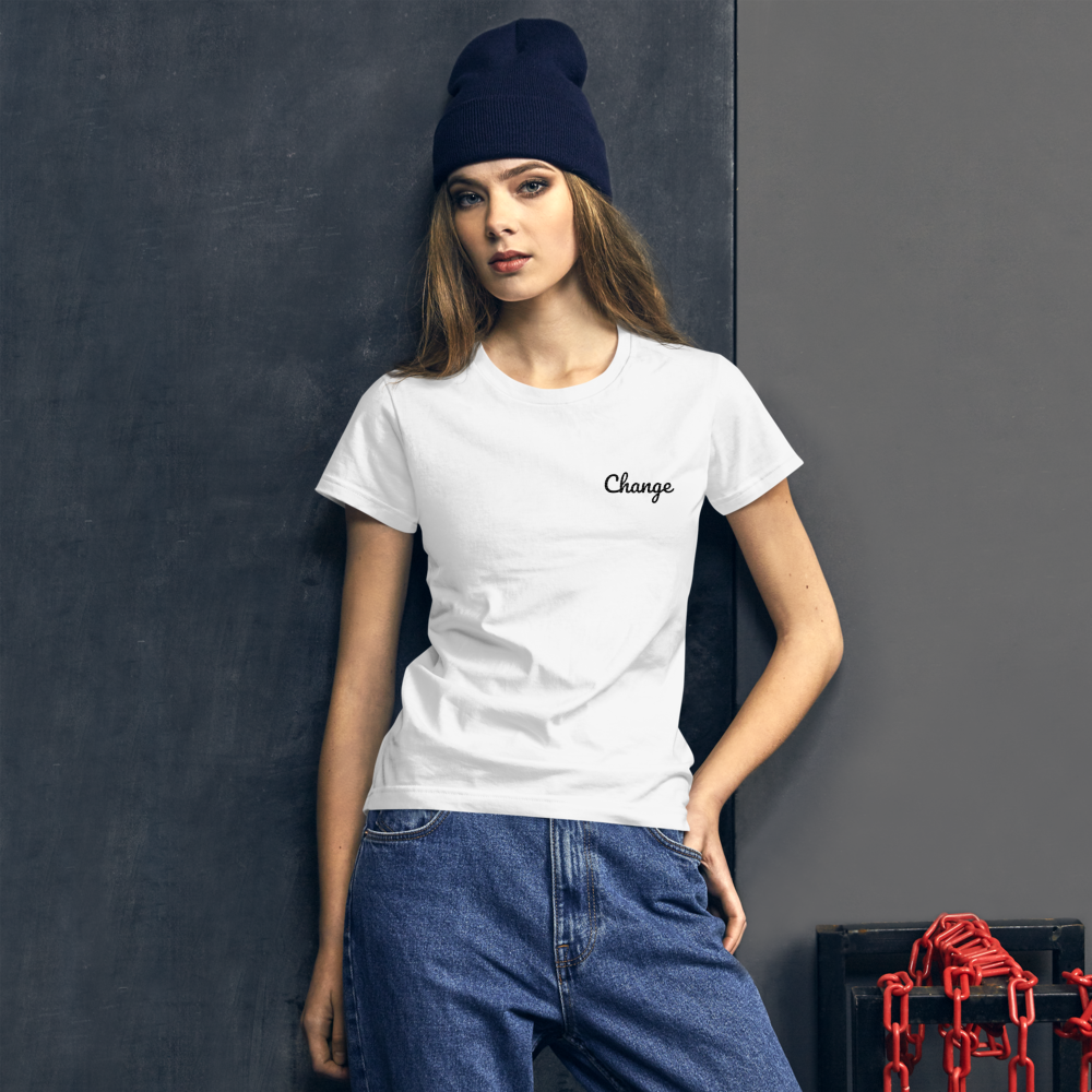 Change short sleeve t-shirt