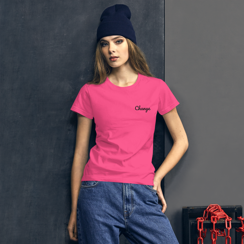 Change short sleeve t-shirt