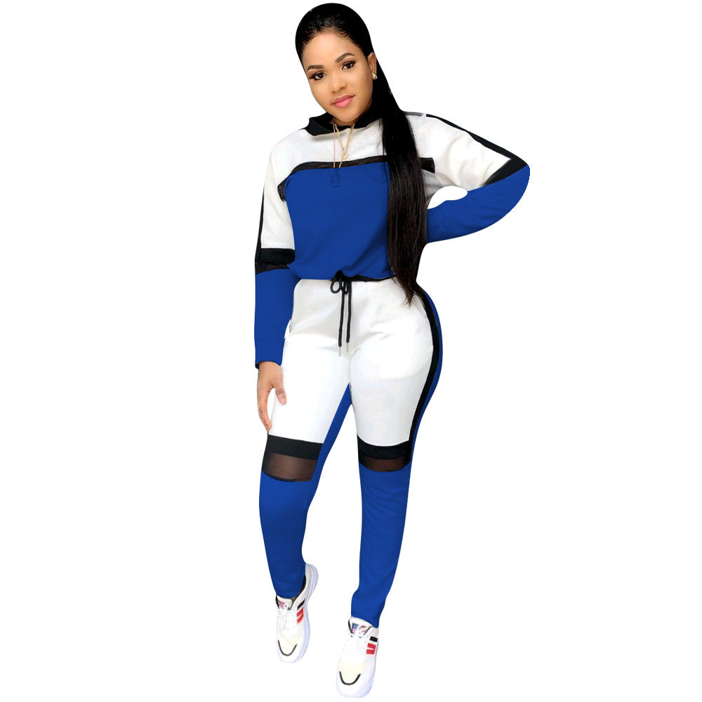 2019 autumn winter women long-sleeved sweater top joggers pants suit two pieces set fashion sportswear tracksuit outfit