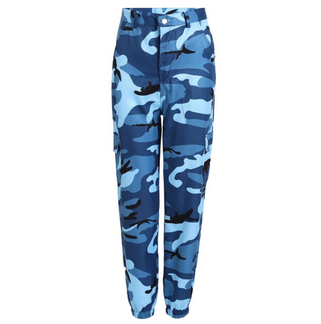 Camo Jeans Cargo Trousers Casual Army Pants Soldiers Military High Waist Camouflage BDU Plus Size Motorcycle ouc093