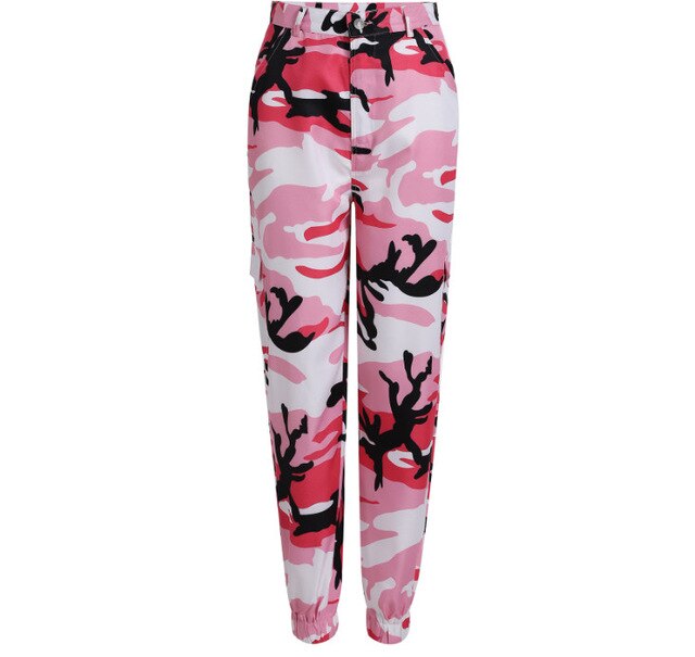 Camo Jeans Cargo Trousers Casual Army Pants Soldiers Military High Waist Camouflage BDU Plus Size Motorcycle ouc093