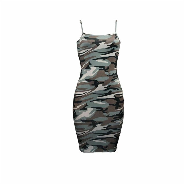 Winter Nights - Camouflage Dress