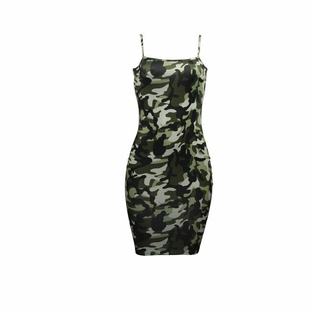 Winter Nights - Camouflage Dress