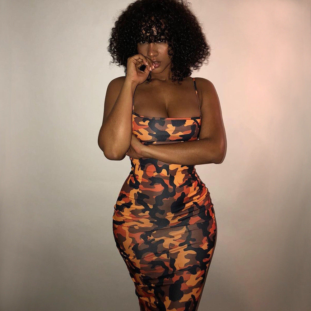 Winter Nights - Camouflage Dress