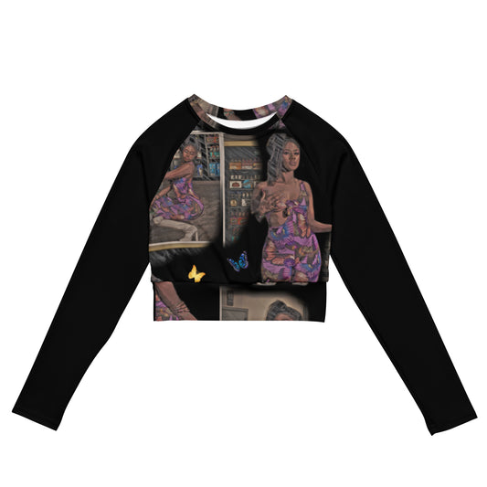 In Stores long-sleeve crop top