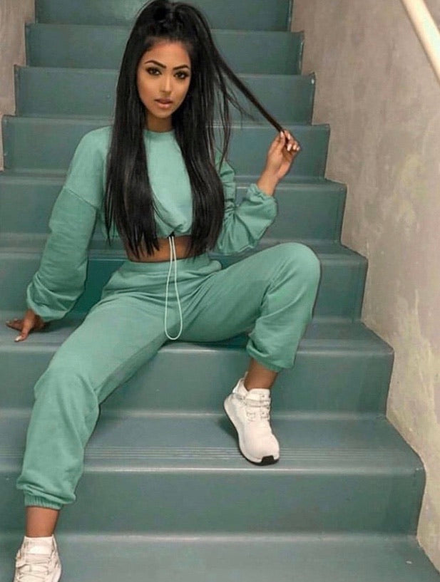 Comfy Sweater-Pants Set (winter wear)