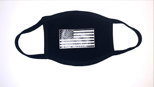 Black America Washable Face Mask