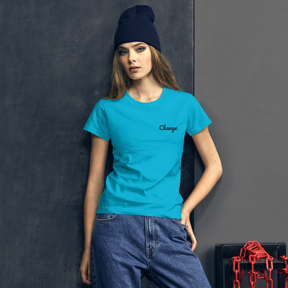 Change short sleeve t-shirt