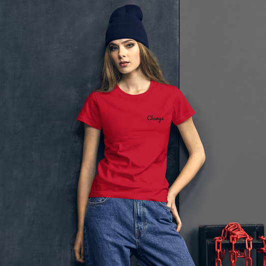 Change short sleeve t-shirt