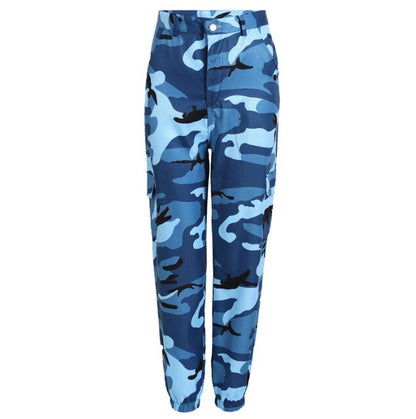 Camo  Jeans Cargo Trousers Casual Army Pants Soldiers Military High Waist  Camouflage BDU Plus Size Motorcycle ouc093