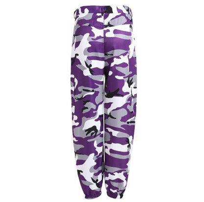 Camo  Jeans Cargo Trousers Casual Army Pants Soldiers Military High Waist  Camouflage BDU Plus Size Motorcycle ouc093
