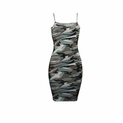Winter Nights - Camouflage Dress