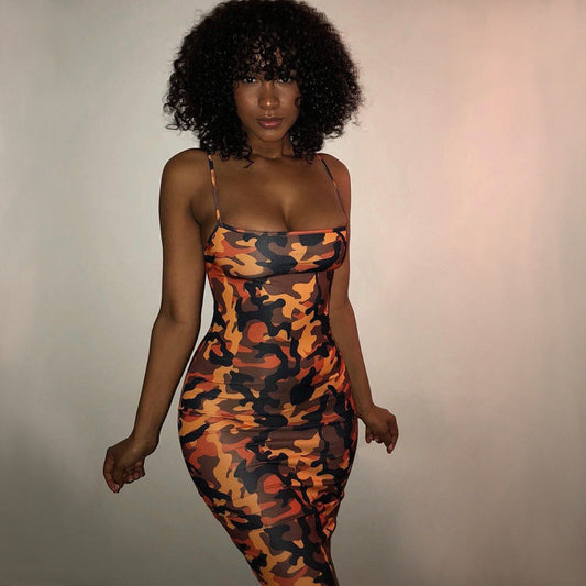 Winter Nights - Camouflage Dress