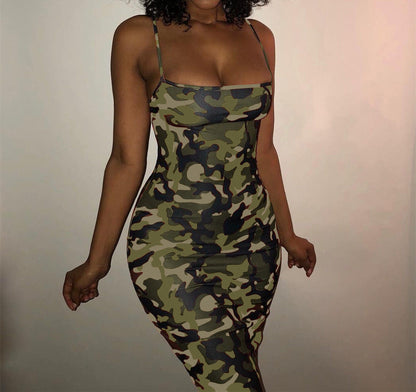 Winter Nights - Camouflage Dress